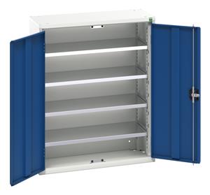 Verso 800x350x1000H 4 Shelf Storage Bin Cupboard Bott Verso Basic Tool Cupboards Cupboard with shelves 46/16926400.11 Verso 800x350x1000H Bin Cupboard.jpg